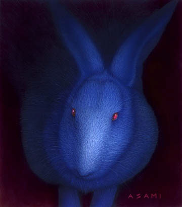 blue rabbit
